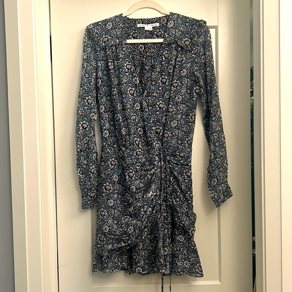 Veronica beard floral dress - like new- size 2